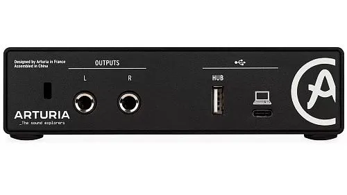 Arturia MiniFuse 1 Black USB аудио интерфейс.